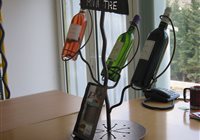 Porte bouteille métal pourquié aveyron