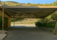 Structure en métal sur mesure pour devant de maison - Pourquié Millau