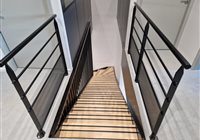 métallerie Pourquié Aveyron France - escalier sur mesure bois et fer 