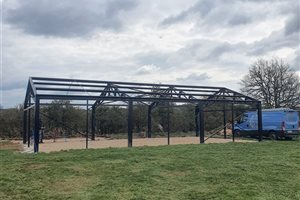 Structure en acier, grand volume, made in Aveyron 