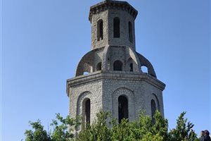Piédestal de Fontaneilles, escalier colimaçon Aveyron 12 - Pourquié