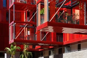Façade immeuble sur mesure pourquié galvanisation 