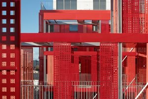 Habillage façade immeuble sur mesure pourquié metal 