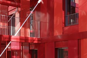 Habillage façade immeuble sur mesure pourquié thermolaquage