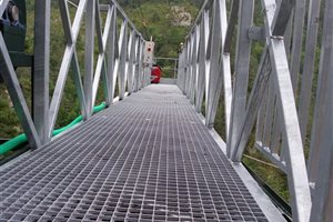 Métal passerelle fabriqué en Aveyron Millau