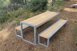 Fabrication Table et banc sur mesure - Pourquié metallerie atelier