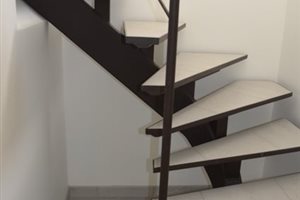 Escalier sur mesure en métal - Pourquié, Aveyron