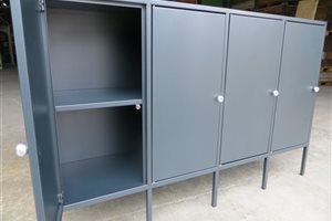 Armoire métallique sur mesure - Fabriqué en France, métallerie Pourquié