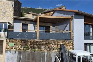 Brise vue décoratif en alu, Aménagement extérieur fabriqué à Millau Aveyron France