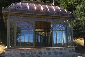 Peinture sur métal en Aveyron, Pourquié