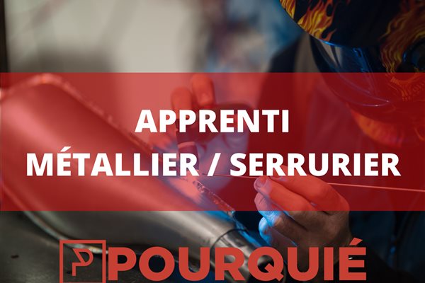 Offre d'emploi apprenti métallier serrurier 