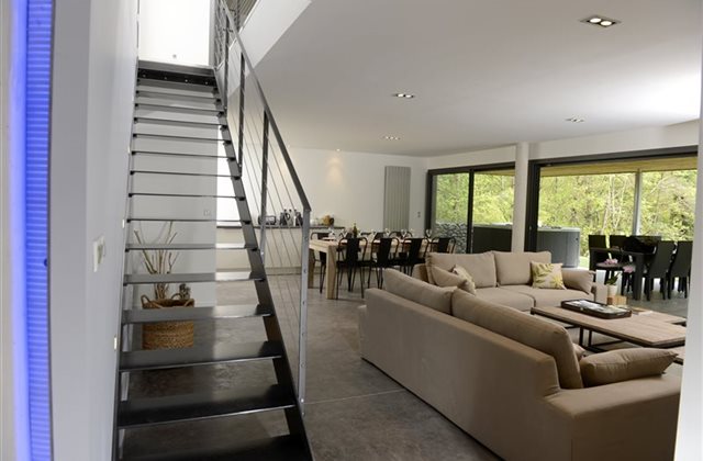 Escalier droit