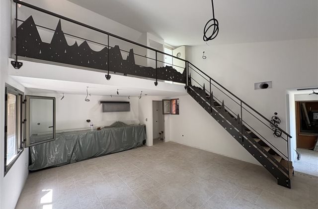 Escalier découpé