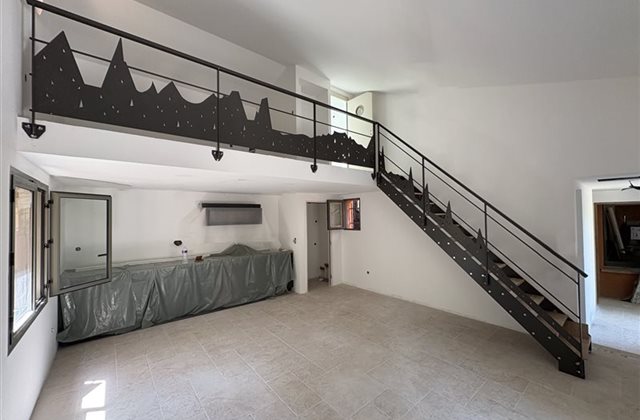 Escalier découpé