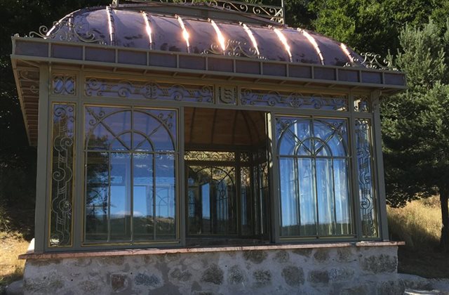Gloriette thermolaquée